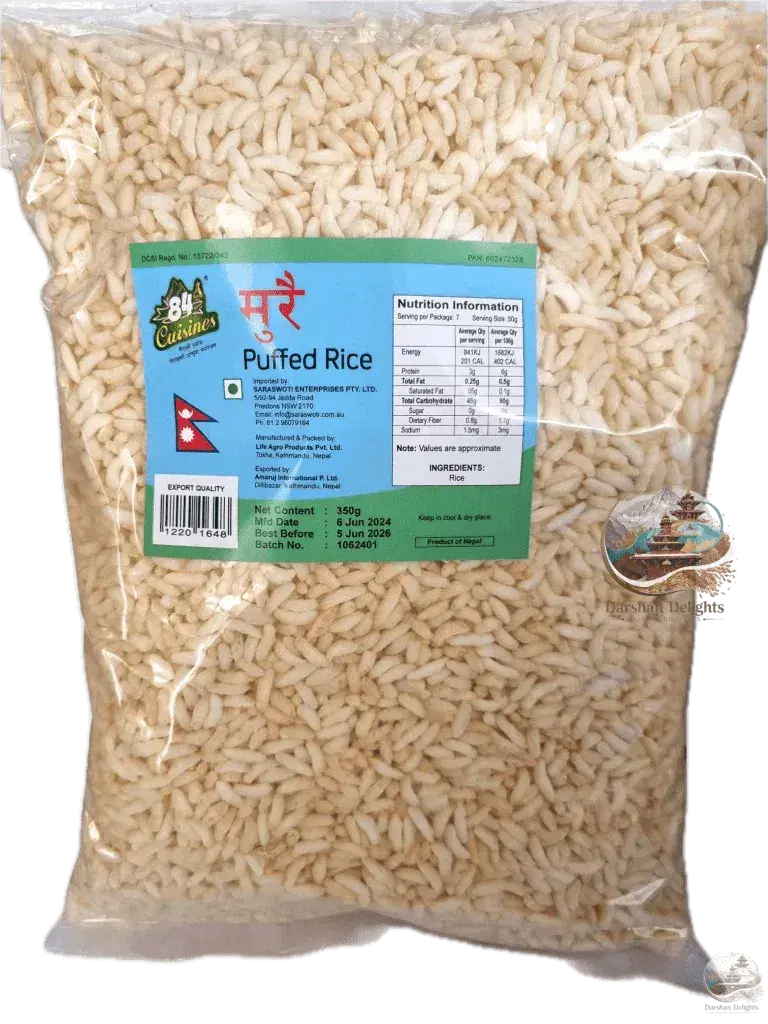 puffed rice (murai) 350g .