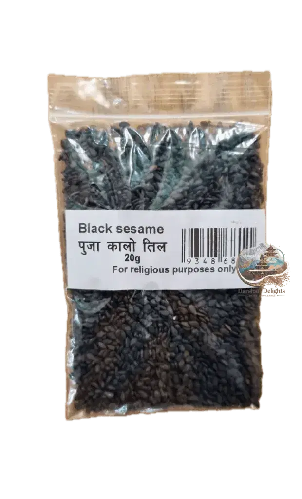 black sesame for puja (kalo til) 20 gm