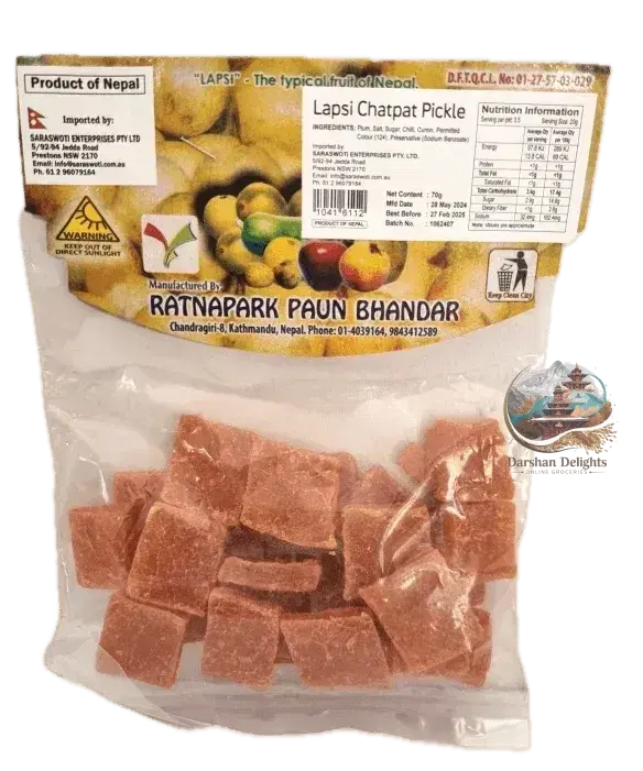 ratnapark paun bhandar lapsi chatpat pickle 75gm