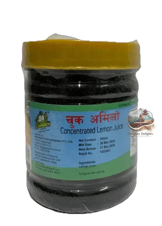 chuk concentrated lemon juice 200 ml
