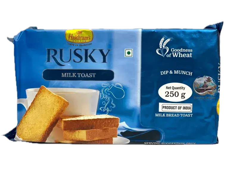 haldiram rusky milk toast 250g