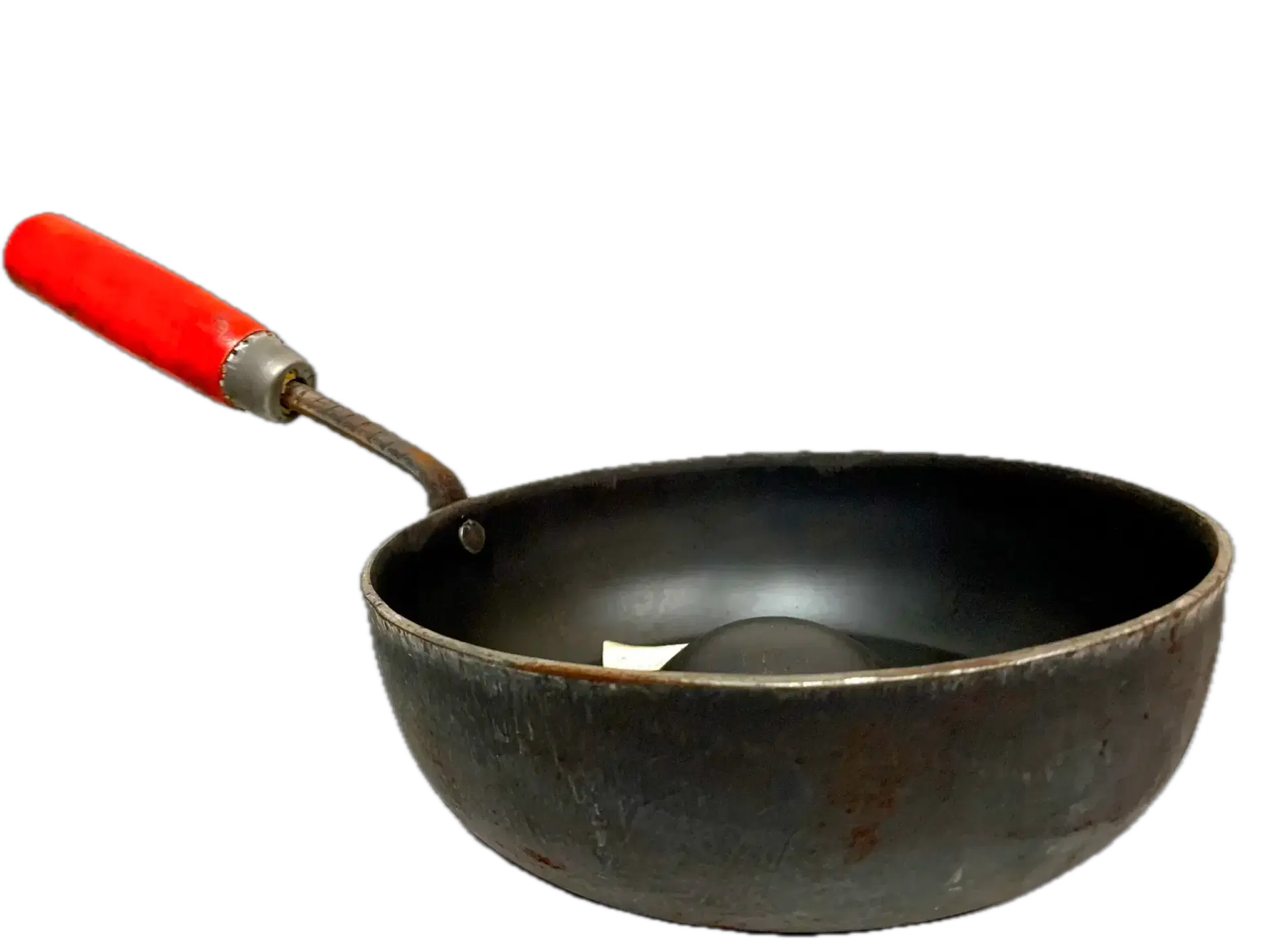 iron sel karai( cooking pan) with handle