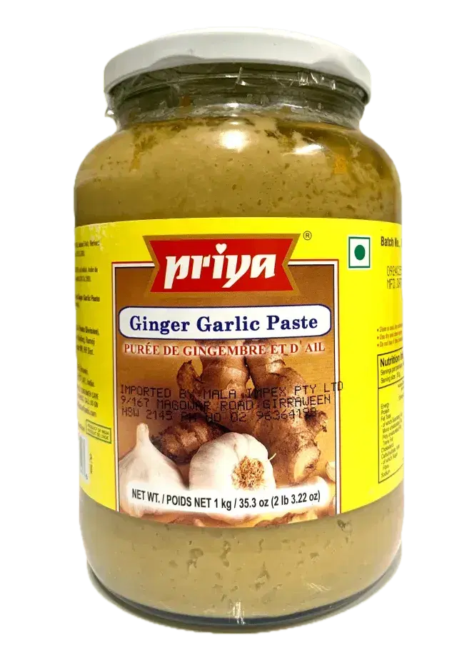 priya ginger garlic paste 1kg