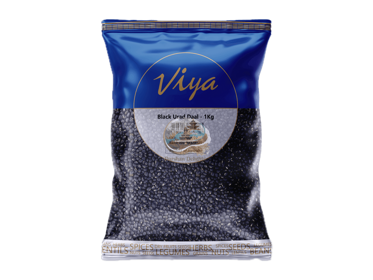 black urad whole 1Kg (kalo maas ko daal)