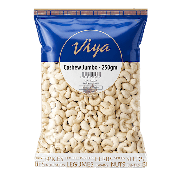 cashew jumbo whole 250gms